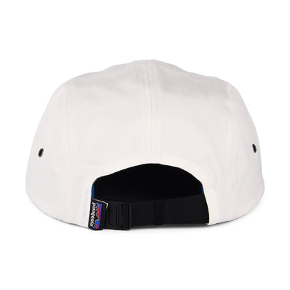 Casquette 5 Panel en Coton Bio Maclure crème-bleu PATAGONIA