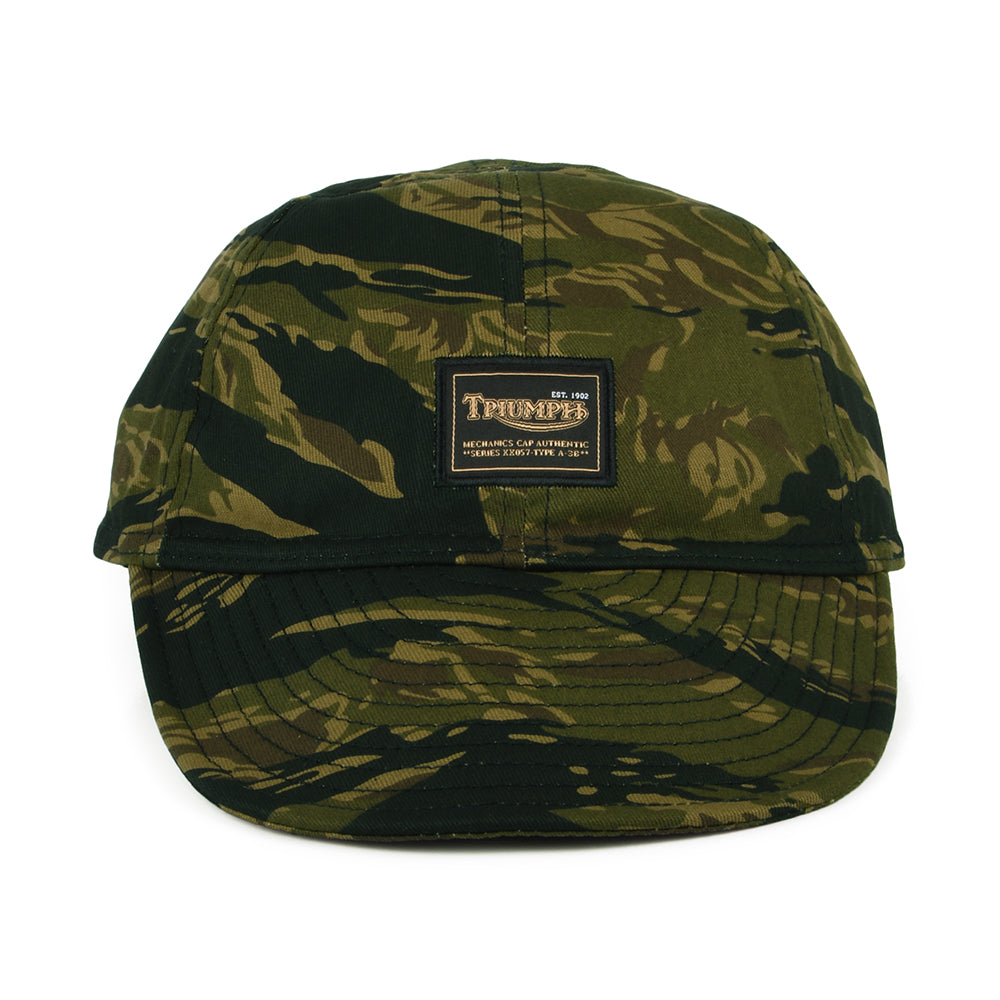 Casquette Militaire en Coton Sergé Grunt camouflage TRIUMPH MOTORCYCLES