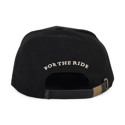 Casquette en Coton à Visière Plate Straggler noir TRIUMPH MOTORCYCLES
