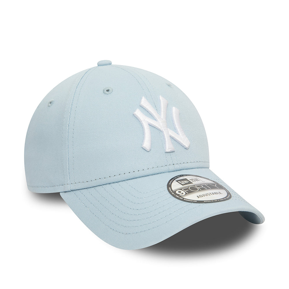 Casquette 9FORTY New York Yankees MLB League Essential bleu layette-blanc NEW ERA