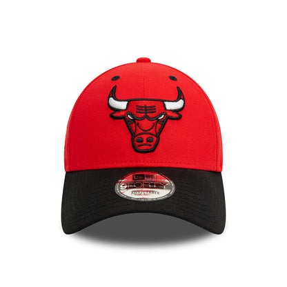 Casquette 9FORTY NBA Side Patch Chicago Bulls rouge-noir NEW ERA