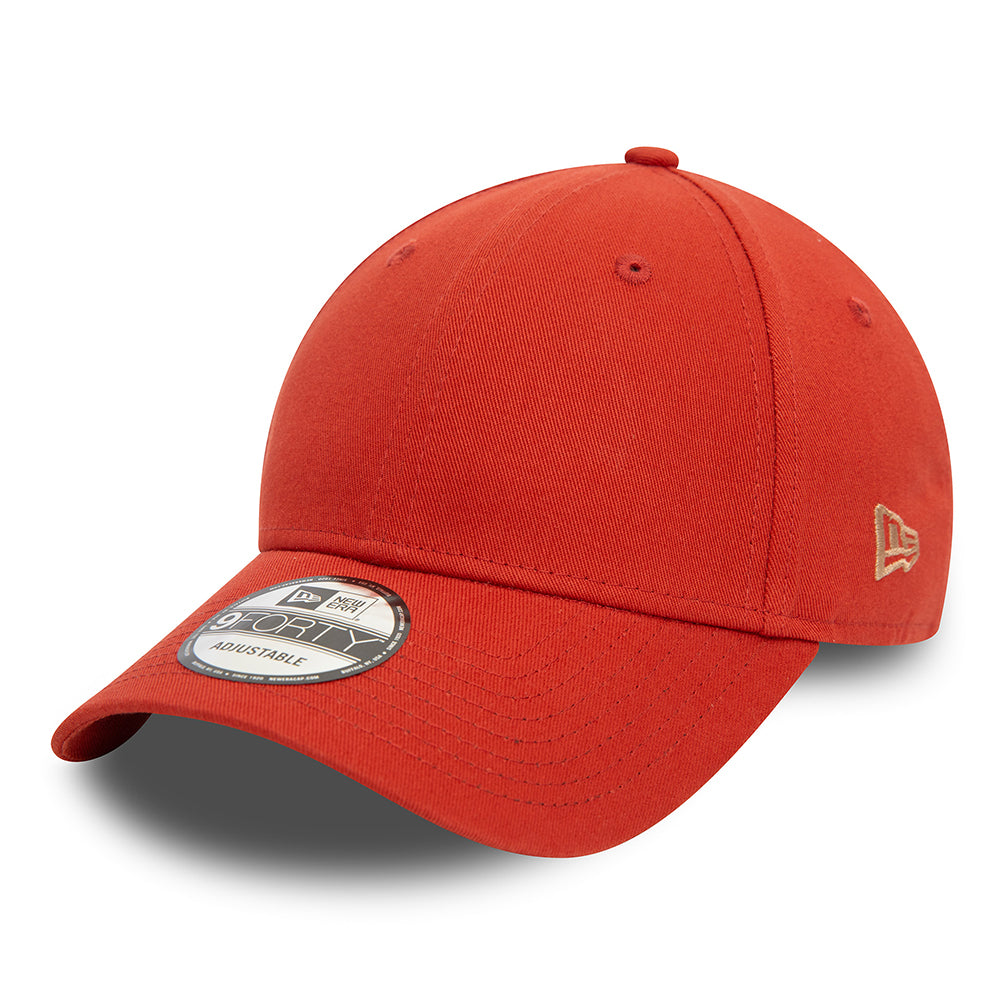 Casquette 9FORTY NE Essential Vierge en Coton rouille NEW ERA