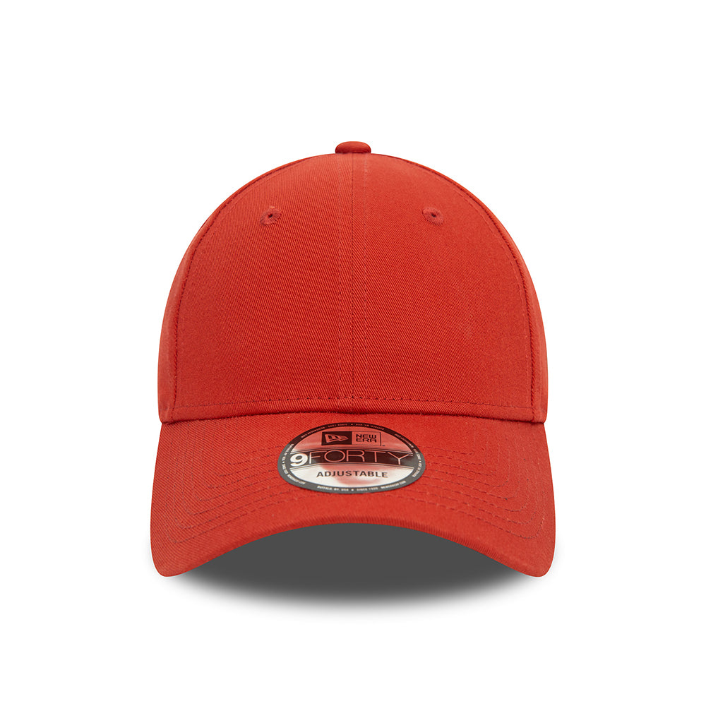 Casquette 9FORTY NE Essential Vierge en Coton rouille NEW ERA