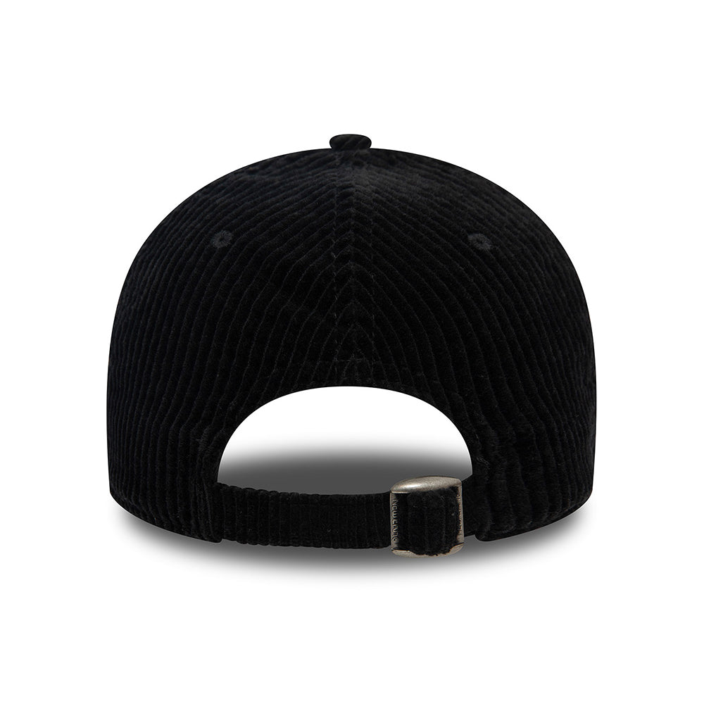 Casquette 9FORTY MLB Cord New York Yankees noir sur noir NEW ERA