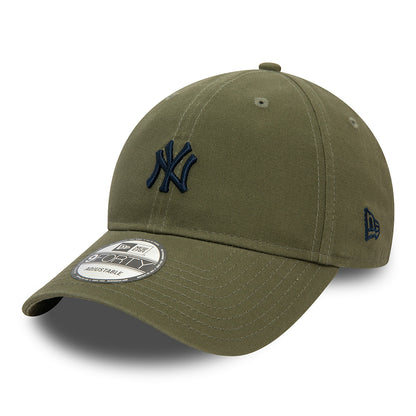 Casquette 9FORTY MLB Washed New York Yankees olive-bleu marine NEW ERA