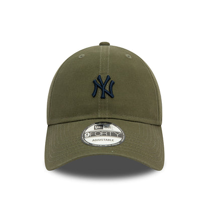 Casquette 9FORTY MLB Washed New York Yankees olive-bleu marine NEW ERA