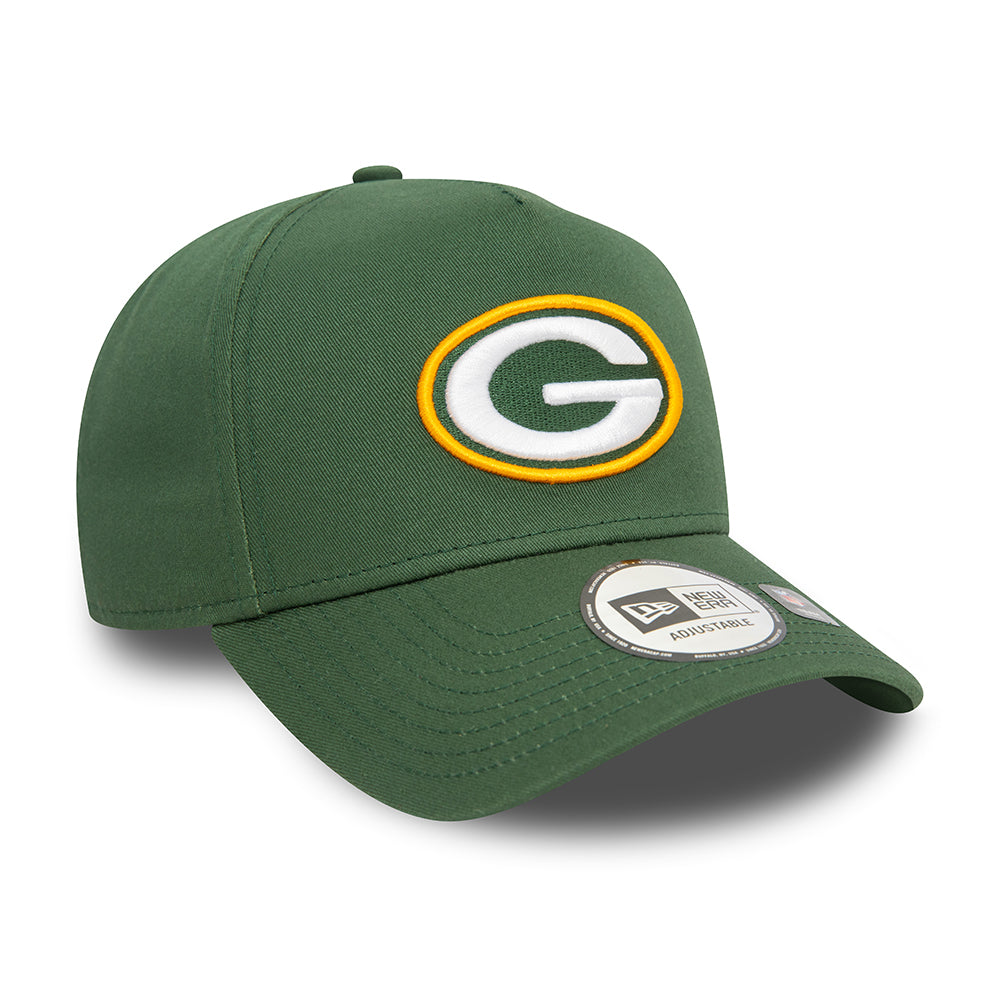 Casquette Snapback NFL OTC A-Frame Green Bay Packers vert NEW ERA