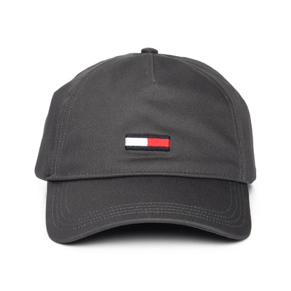 Casquette TJM Elongated Flag gris foncé TOMMY HILFIGER
