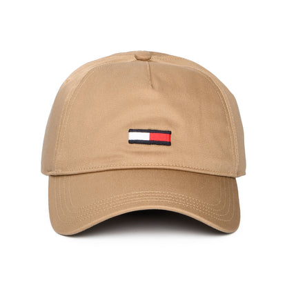 Casquette TJM Elongated Flag beige sable TOMMY HILFIGER