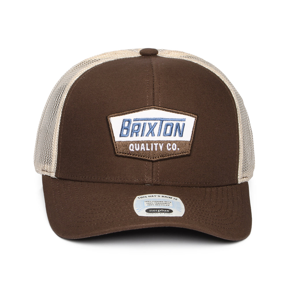 Casquette Trucker Regal NetPlus MP marron-blanc cassé BRIXTON