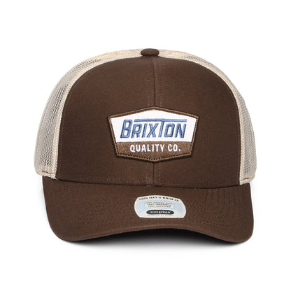 Casquette Trucker Regal NetPlus MP marron-blanc cassé BRIXTON