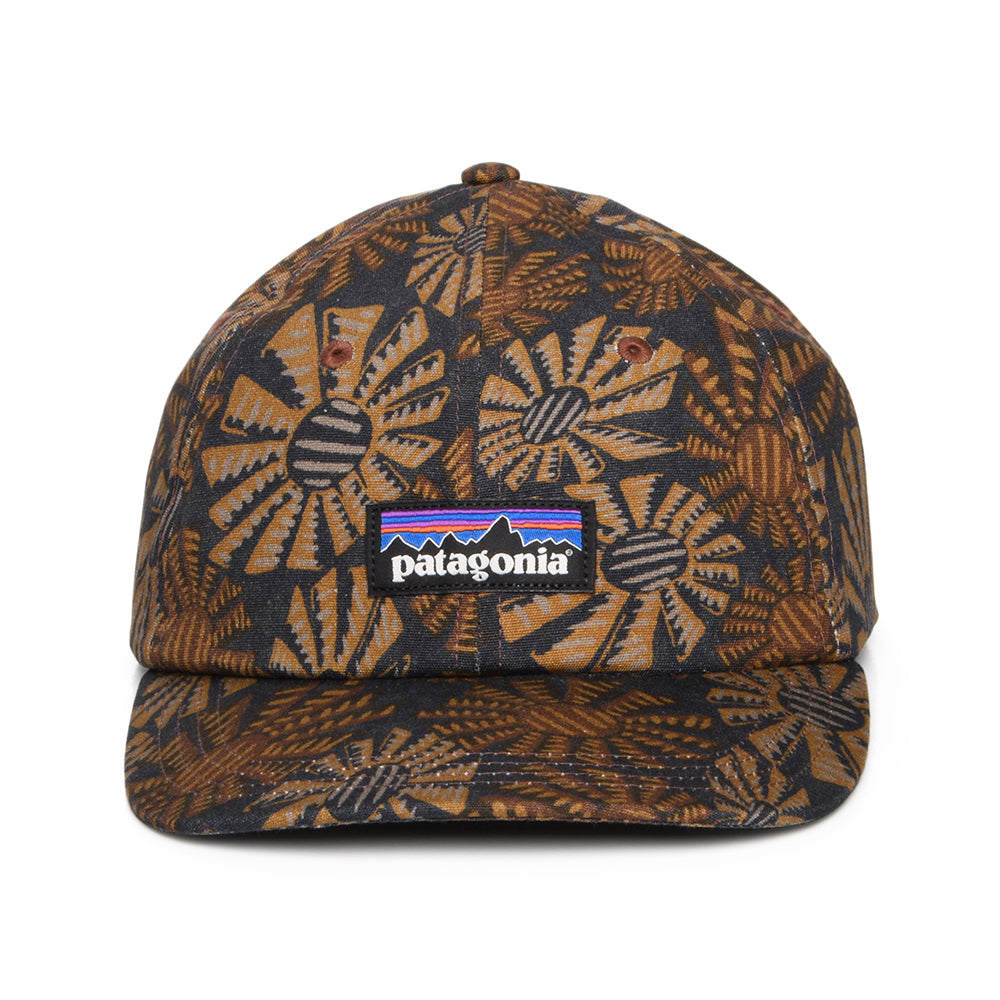 Casquette en Coton Bio Sun Wave P-6 Label Trad bleu marine-multi PATAGONIA