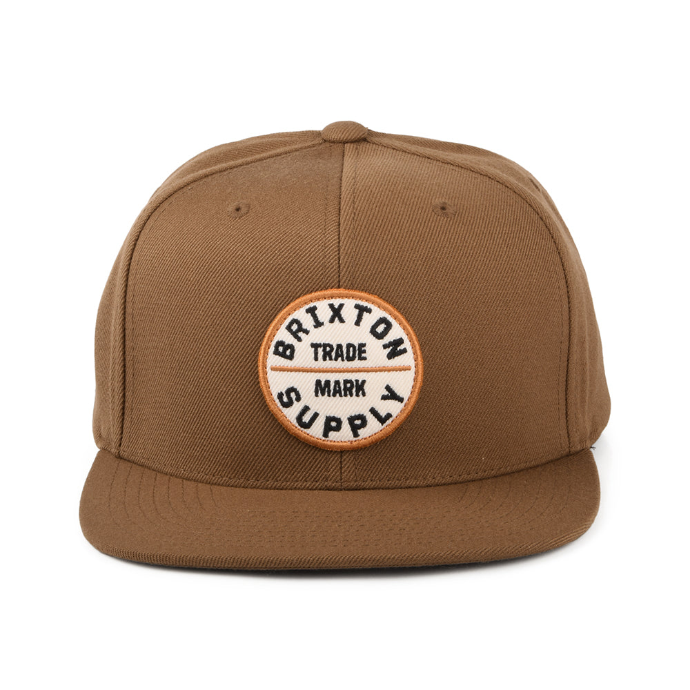 Casquette Snapback Oath III marron clair BRIXTON