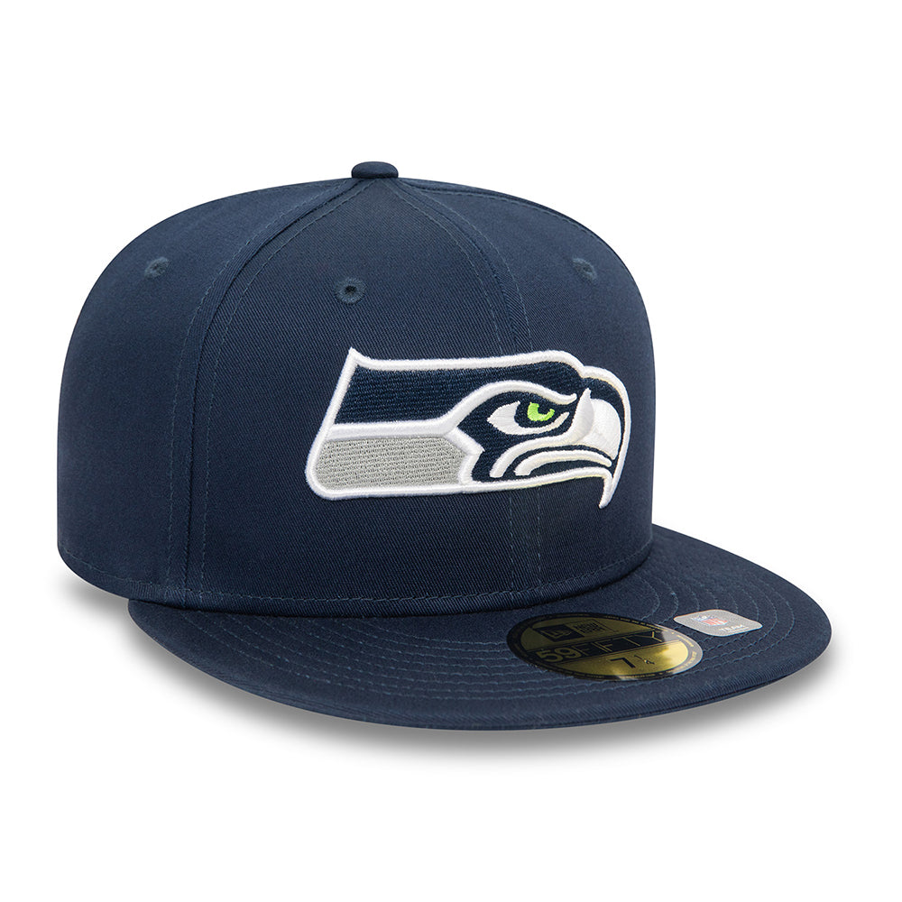 Casquette 59FIFTY NFL OTC Seattle Seahawks bleu marine NEW ERA