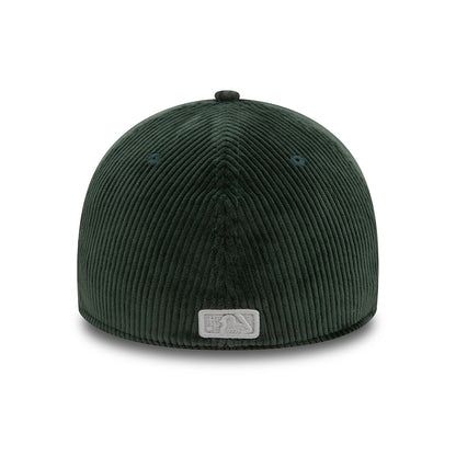 Casquette 39THIRTY MLB Cord New York Yankees vert foncé-blanc NEW ERA