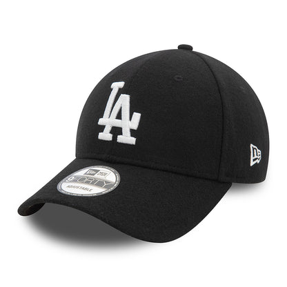Casquette 9FORTY MLB Melton Wool L.A. Dodgers noir-blanc NEW ERA