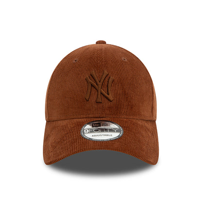 Casquette 9FORTY MLB Cord New York Yankees rouille NEW ERA