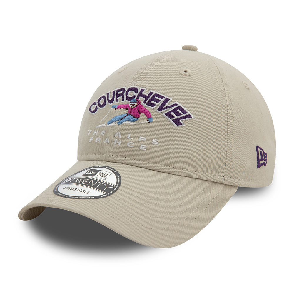 Casquette 9TWENTY Washed Ski Courchevel pierre NEW ERA