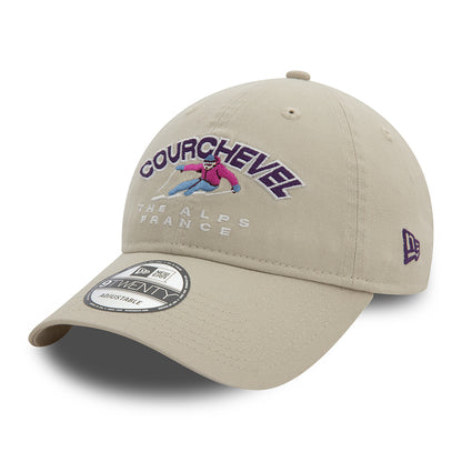 Casquette 9TWENTY Washed Ski Courchevel pierre NEW ERA