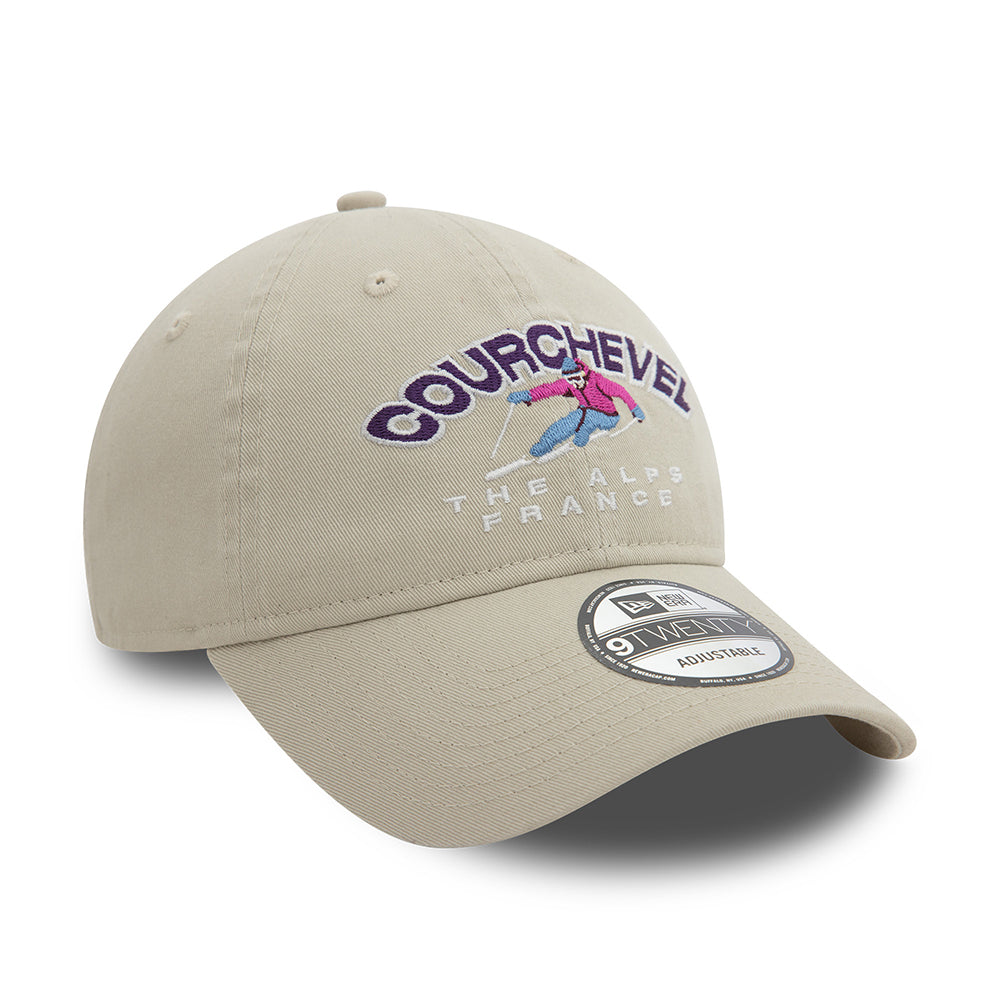 Casquette 9TWENTY Washed Ski Courchevel pierre NEW ERA