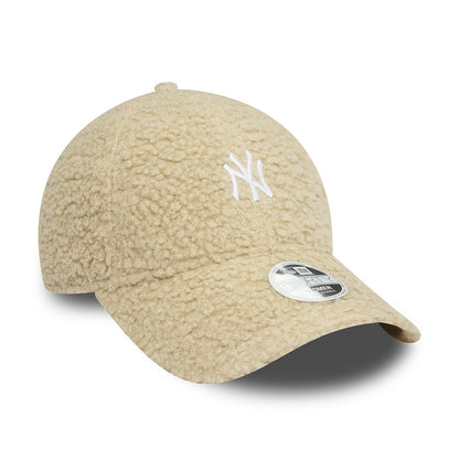 Casquette Femme 9FORTY MLB Borg New York Yankees pierre-blanc NEW ERA