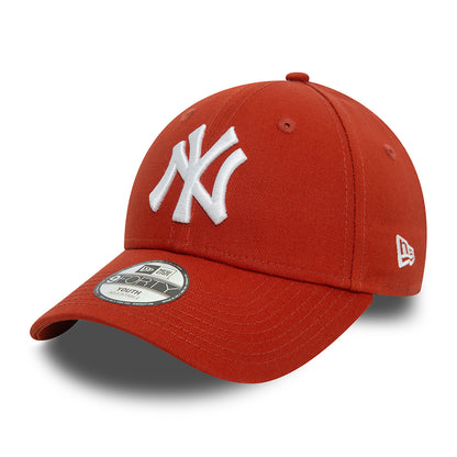 Casquette Enfant 9FORTY MLB League Essential New York Yankees rouille-blanc NEW ERA