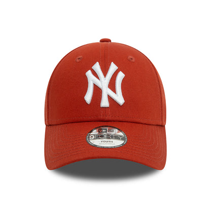 Casquette Enfant 9FORTY MLB League Essential New York Yankees rouille-blanc NEW ERA