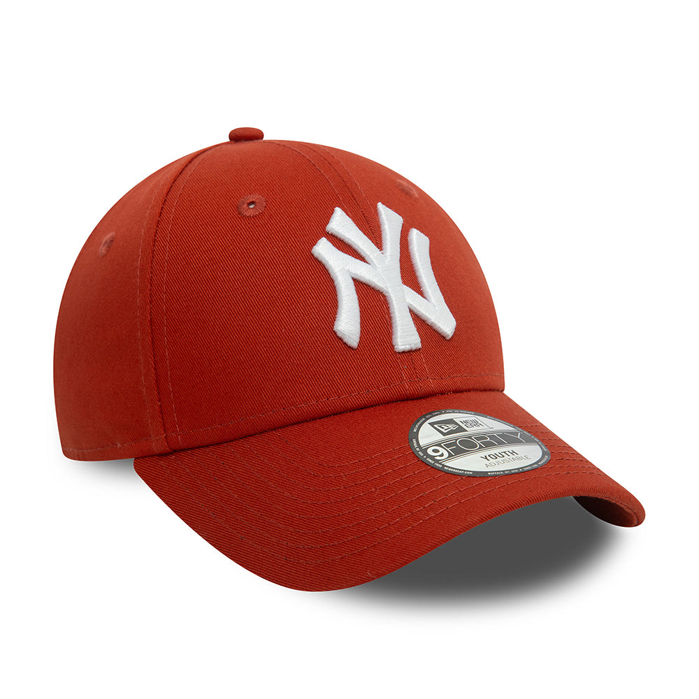 Casquette Enfant 9FORTY MLB League Essential New York Yankees rouille-blanc NEW ERA