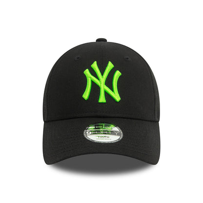 Casquette Enfant 9FORTY MLB Neon New York Yankees noir-vert fluo NEW ERA