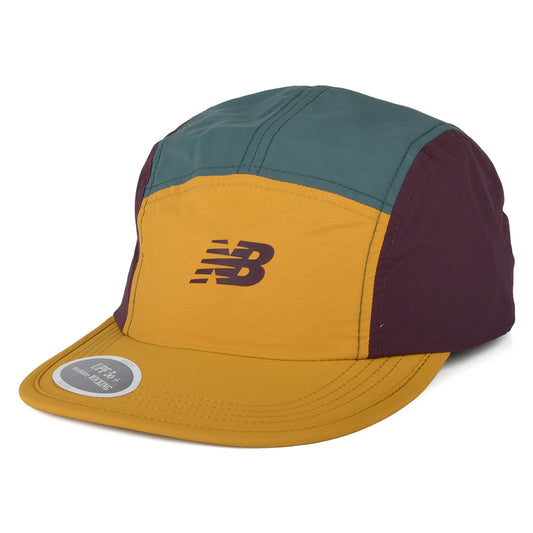 Casquette 5 Panel Recyclé Everyday moutarde-epicéa-prune NEW BALANCE