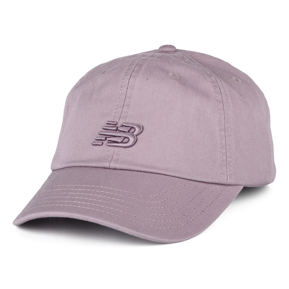 Casquette à Visière Incurvée Classic NB mauve poudré NEW BALANCE