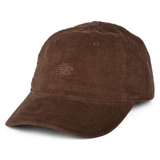 Casquette en Velours Côtelé Délavé chêne NEW BALANCE