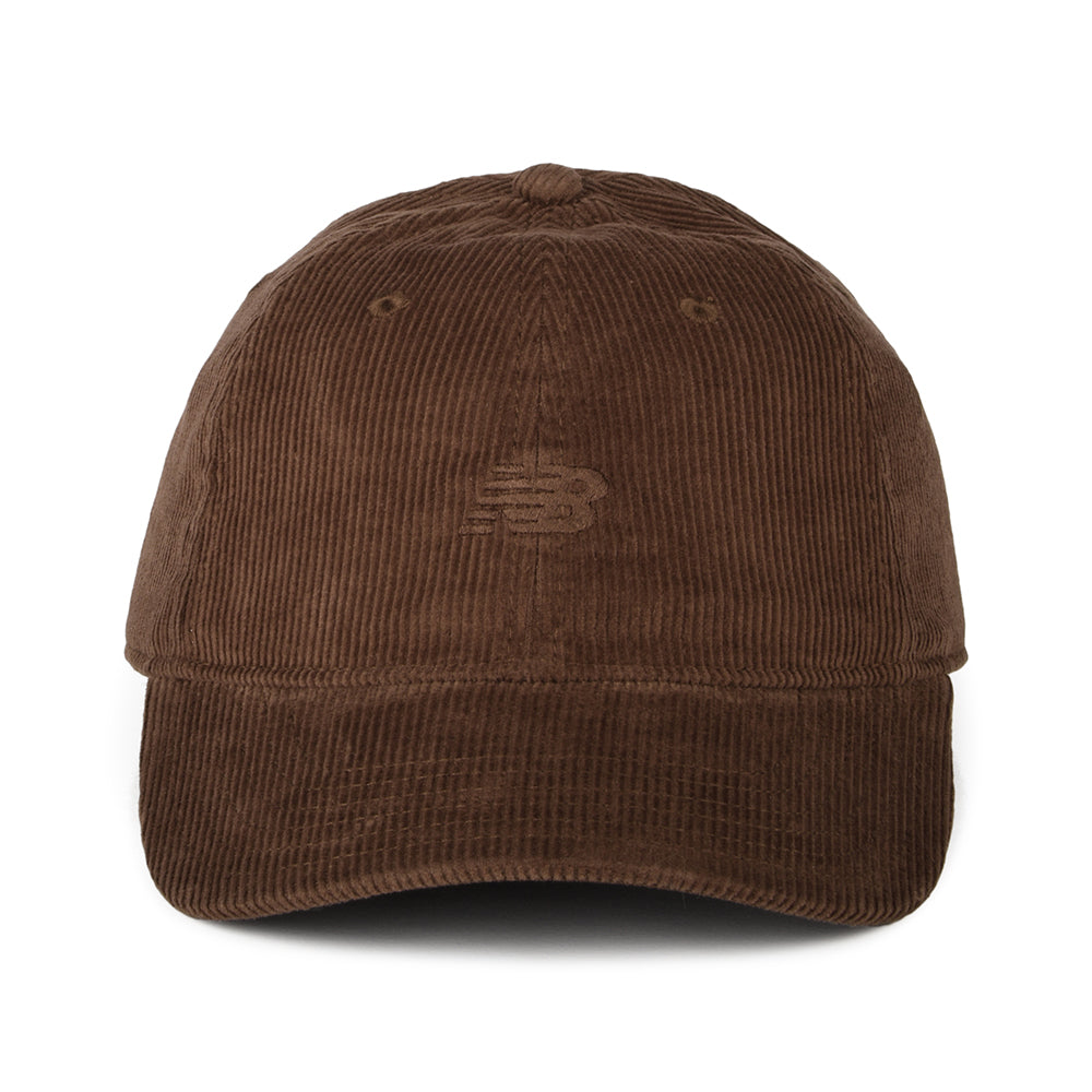 Casquette en Velours Côtelé Délavé chêne NEW BALANCE