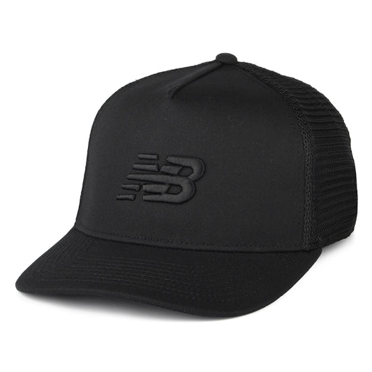Casquette Trucker Sport Essentials noir sur noir NEW BALANCE
