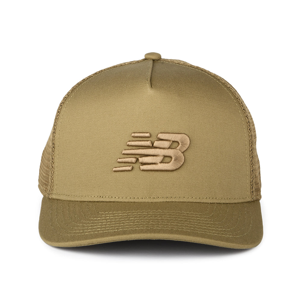 Casquette Trucker Sport Essentials marron clair NEW BALANCE