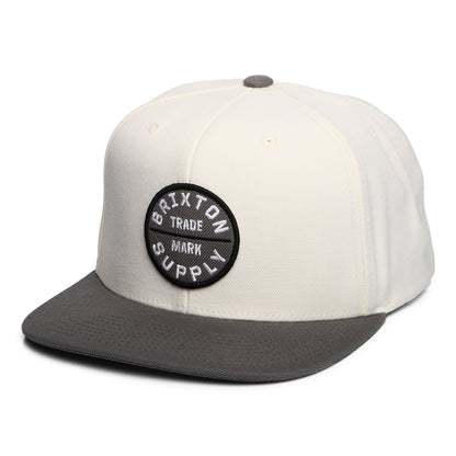 Casquette Snapback Oath III blanc cassé-anthracite BRIXTON