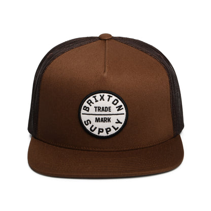 Casquette Trucker Oath MP marron BRIXTON