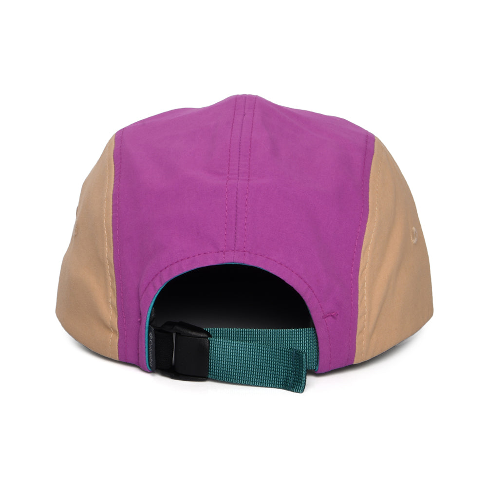 Casquette 5 Panel Hydrofuge Creek Side bleu sarcelle-violet-beige sable COLUMBIA