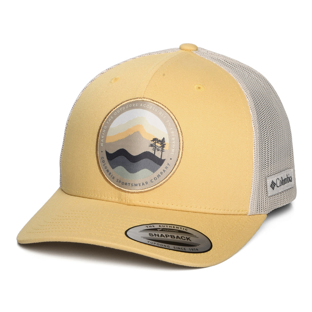 Casquette Trucker Circular Landscape Mesh sable clair COLUMBIA