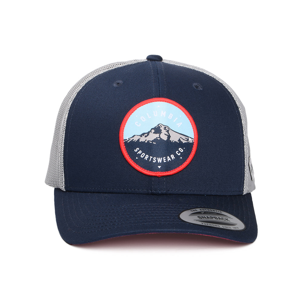 Casquette Trucker Mount Hood Circle Mesh bleu marine-gris COLUMBIA