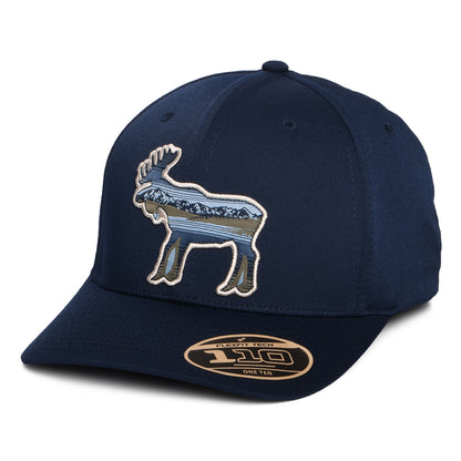 Casquette Snapback Flexfit Scenic Moose Lost Lager 110 bleu marine COLUMBIA