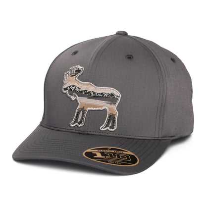 Casquette Snapback Flexfit Scenic Moose Lost Lager 110 gris COLUMBIA