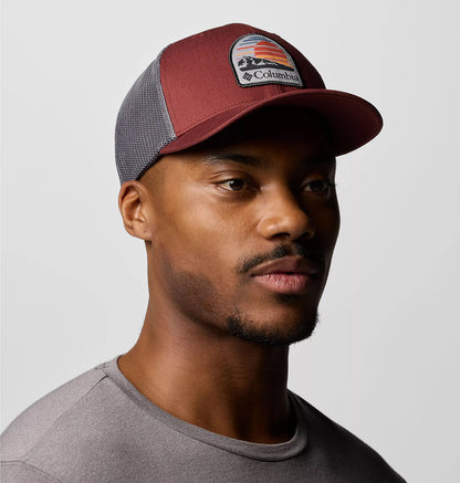 Casquette Trucker Flexfit Peaceful Perspective vin-gris COLUMBIA