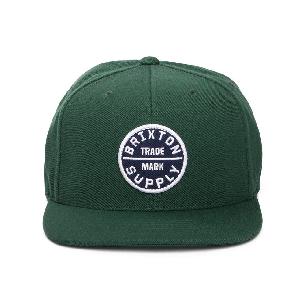 Casquette Snapback Oath III vert sapin BRIXTON