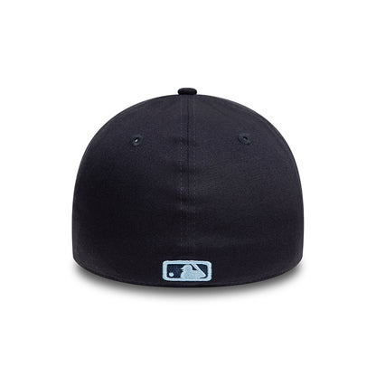 Casquette 39THIRTY MLB League Essential New York Yankees bleu marine-bleu ciel NEW ERA