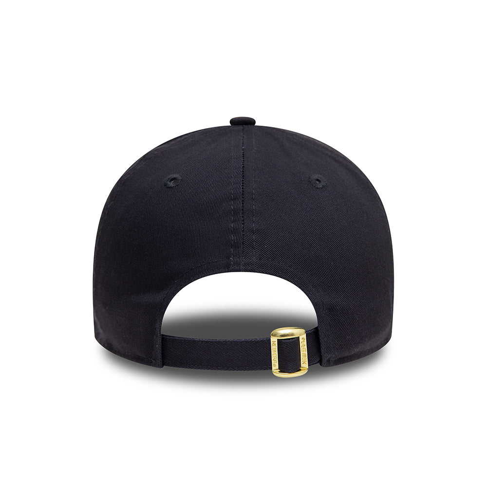 Casquette 9FORTY MLB Metallic L.A. Dodgers bleu marine-or NEW ERA