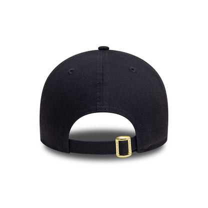 Casquette 9FORTY MLB Metallic New York Yankees bleu marine-or NEW ERA