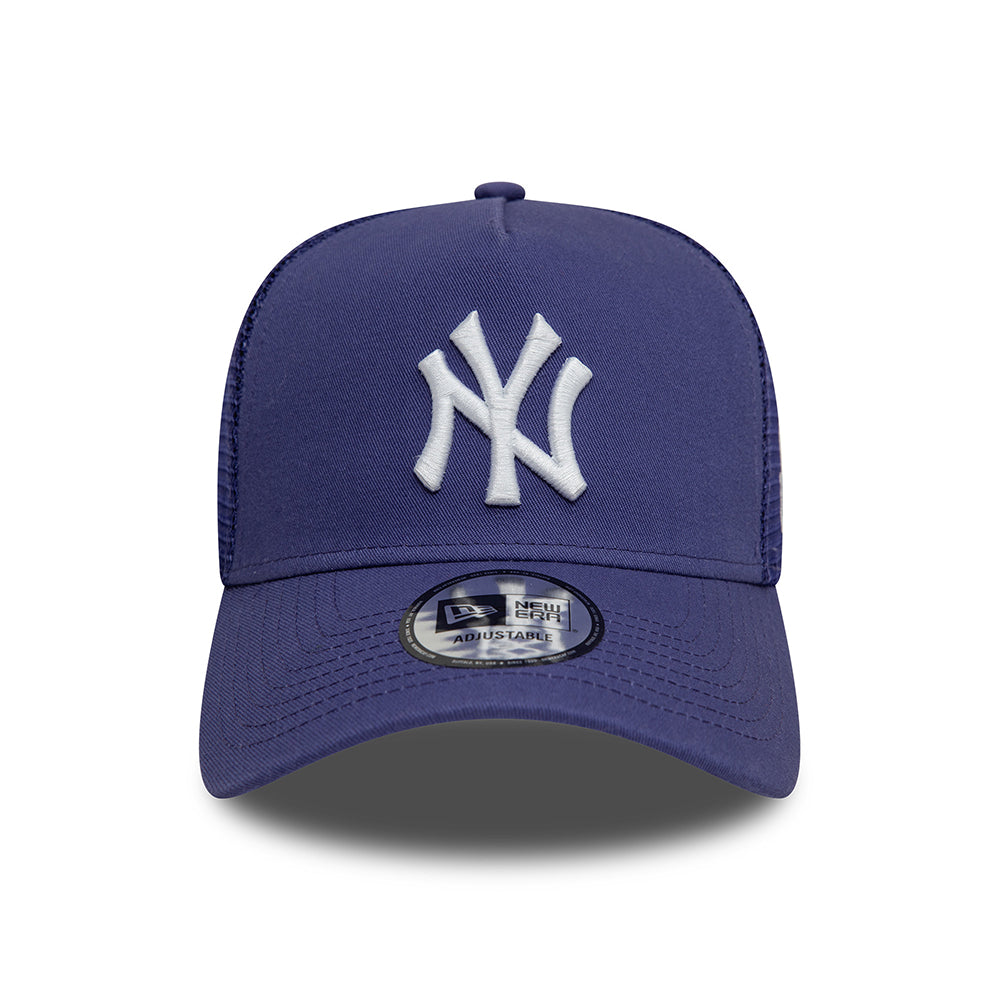 Casquette Trucker MLB League Essential A-Frame New York Yankees encre-blanc NEW ERA