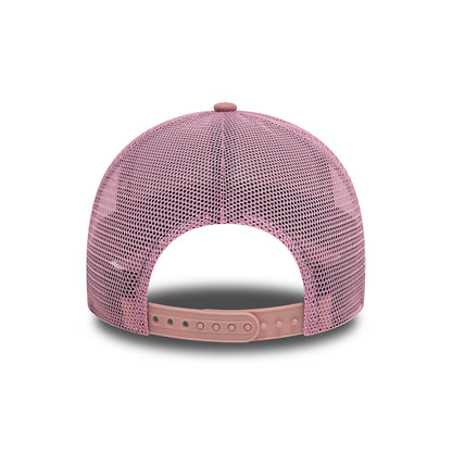 Casquette Trucker MLB League Essential A-Frame New York Yankees rose foncé-blanc NEW ERA