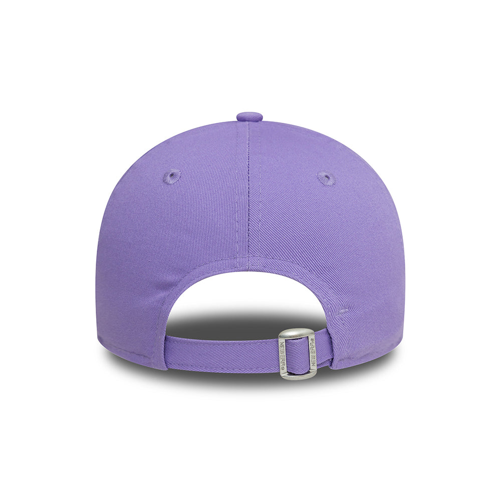 Casquette Femme 9FORTY MLB League Essential L.A. Dodgers mauve NEW ERA